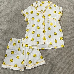 Smile face pj set